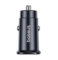Автомобильное зарядное Baseus GoTrip Car Charger C+C 30W
