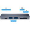 USB-концентратор Baseus Type-C to USB3.0x2/SD/TF/Type-C PD для MacBook Pro
