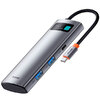 USB-хаб Baseus Metal Gleam Series 7-in-1 Type-C Docking Station