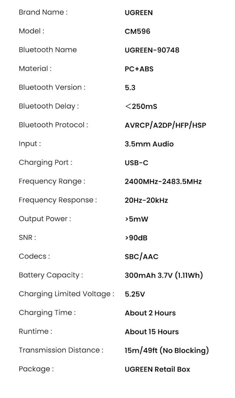 параметры продукта параметры продукта