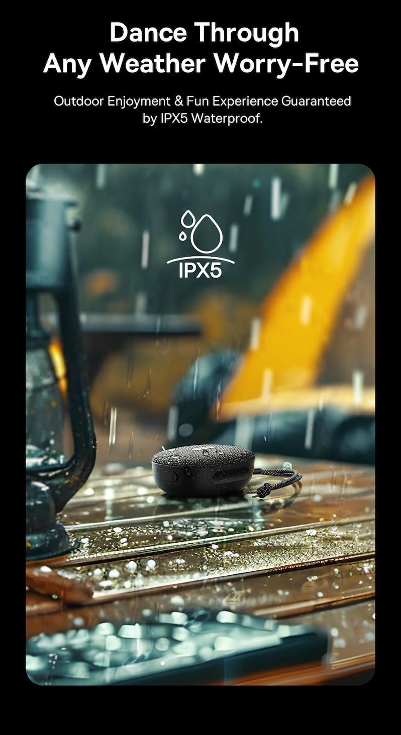 IPX5 Водонепроницаемый
