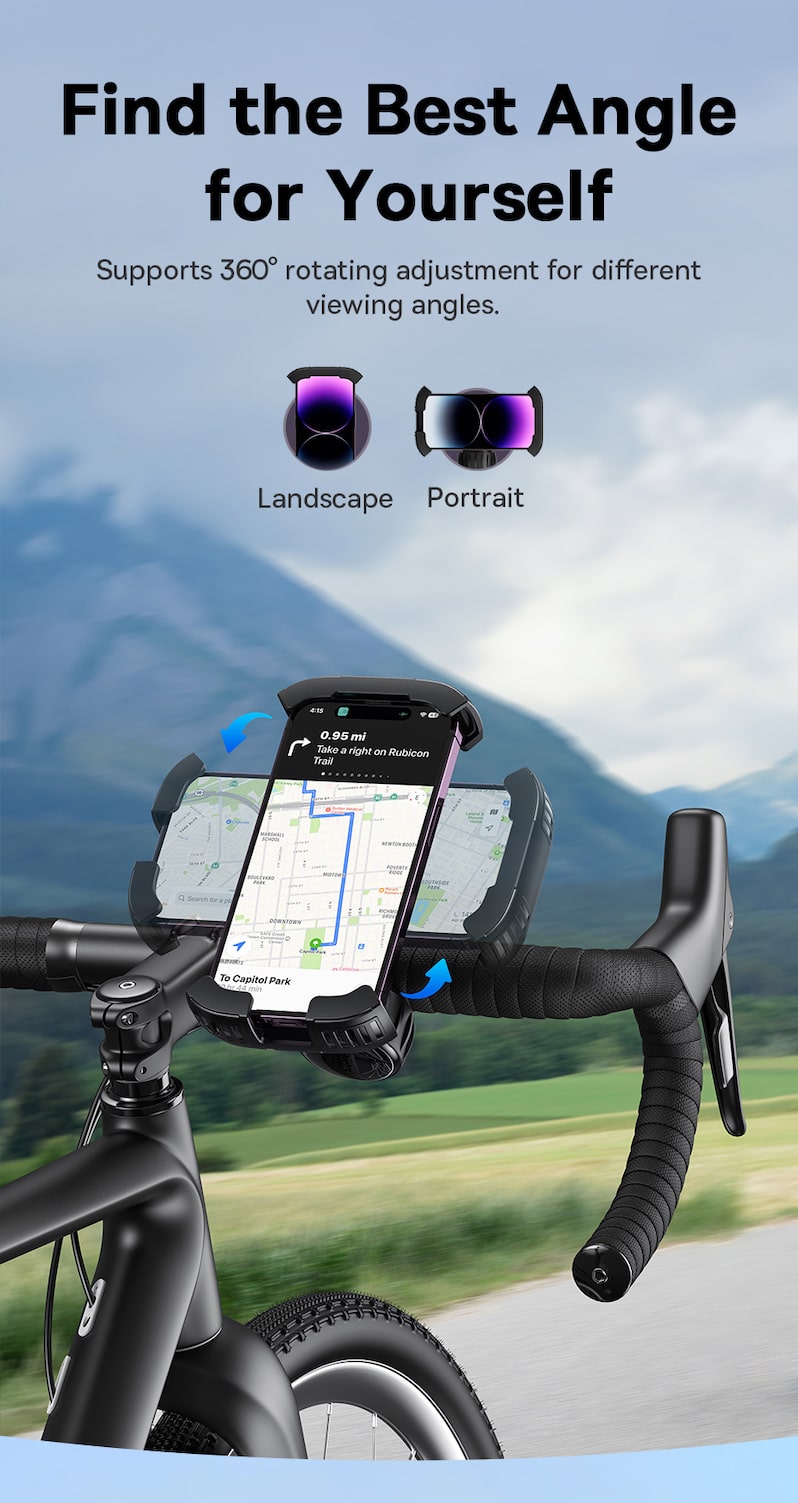 Держатель Baseus QuickGo Series Bike Phone Mount купить в Минске